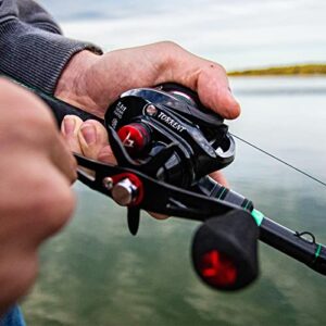 Piscifun Torrent Baitcaster Fishing Reel, 18LB Carbon Fiber Drag, Magnetic Braking System Baitcasting Reel, 7.1:1 Gear Ratio Innovative Low Profile Casting Reel, Right Handed