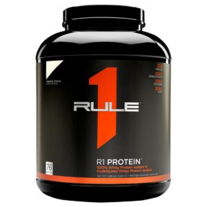 r1 protein,76 servings, vanilla crème