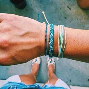 Pura Vida Beach Life Single Bracelet - Handcrafted - 100% Waterproof Wax Coated Accessories