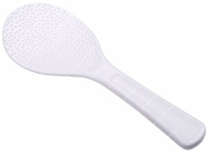 non-stick sushi rice paddle, 2.50" x 3.50" (scoope wide) x 7.75 inches (total paddle long)
