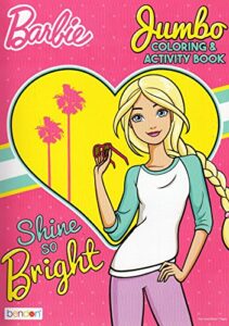 barbie coloring & activity book - shine so bright