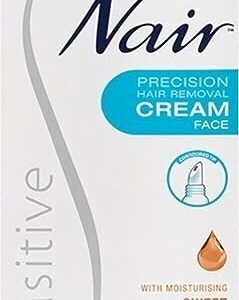 Nair Precision Facial Hair Remover Cream Sensitive 20g