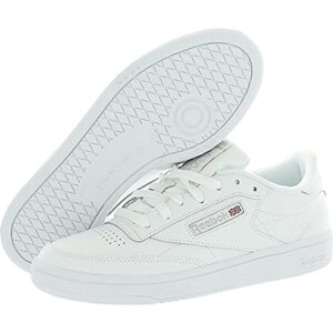Reebok Women's Club C 85 Sneaker, White/Light Grey, 9