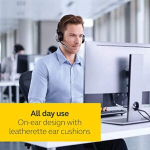 Jabra Evolve 75 MS Wireless Headset, Stereo – Includes Link 370 USB Adapter – Bluetooth Headset with World-Class Speakers, Active Noise-Cancelling Microphone, All Day Battery