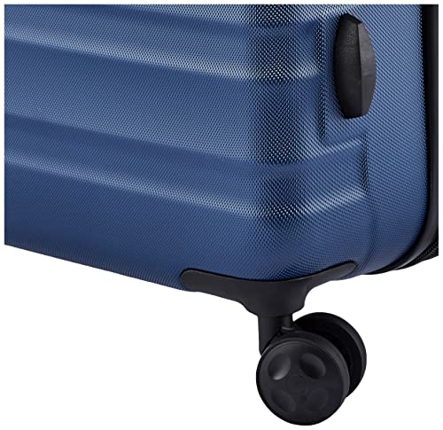 Amazon Basics 24-Inch Hardside Spinner, Navy Blue