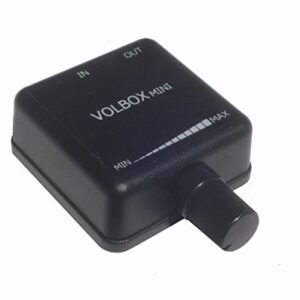 Volbox inline audio volume control attenuator 3.5mm 1/8" aux mini