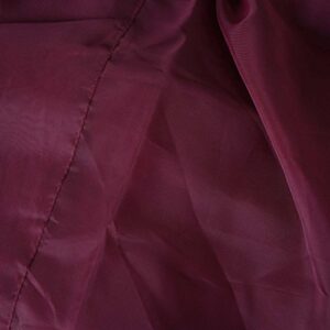 BalsaCircle 10 feet x 10 feet Burgundy Sheer Voile Backdrop Drapes Curtains 2 Panels 5x10 ft - Wedding Ceremony Home Decorations