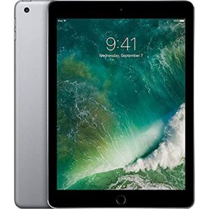 apple ipad 9.7in with wifi, 128gb - mp2h2ll/a - space gray (renewed)