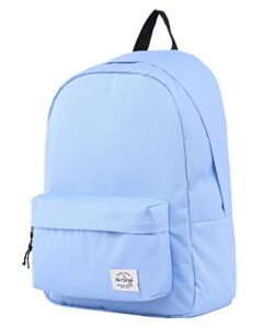 hotstyle simplay classic school backpack bookbag, lightskyblue