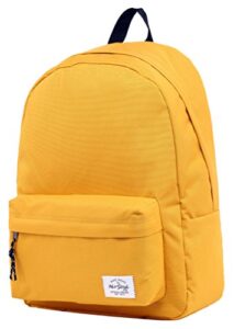 hotstyle simplay classic school backpack bookbag, goldenrod