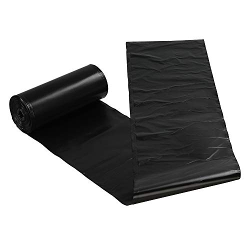 Ramddy 7 Gallon Medium Trash Bags, Black Bin Liners, 6 Rolls/150 Counts