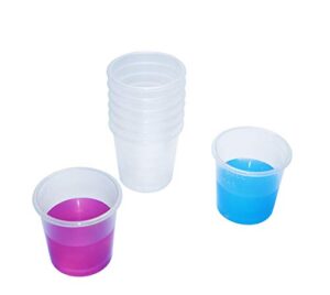 2 ounce medicine cups - thick plastic disposable medicine cups (150)