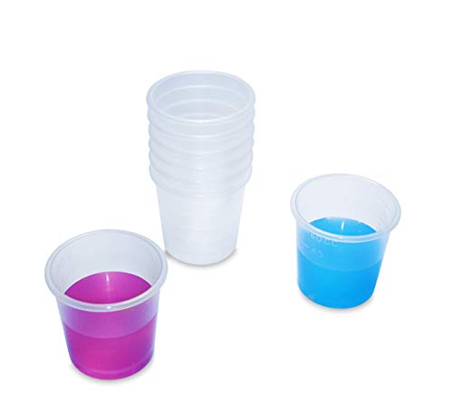 2 Ounce Medicine Cups - Thick Plastic Disposable Medicine Cups (150)