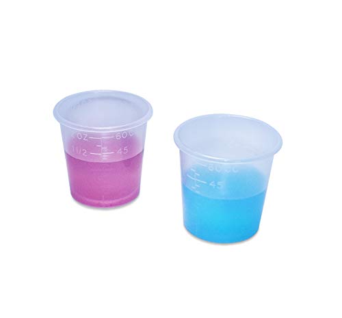 2 Ounce Medicine Cups - Thick Plastic Disposable Medicine Cups (150)