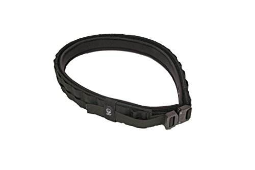 Grey Ghost Gear UGF Battle Belt with Padded Inner, Black, Medium