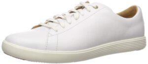 cole haan womens grand crosscourt sneaker, bright white leather/optic white, 6 us