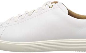 Cole Haan womens Grand Crosscourt Sneaker, Bright White Leather/Optic White, 8 US