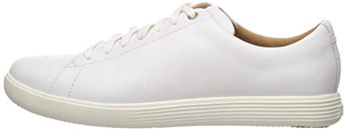 Cole Haan womens Grand Crosscourt Sneaker, Bright White Leather/Optic White, 8 US