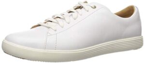 cole haan womens grand crosscourt sneaker, bright white leather/optic white, 8 us