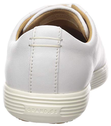 Cole Haan womens Grand Crosscourt Sneaker, Bright White Leather/Optic White, 8 US