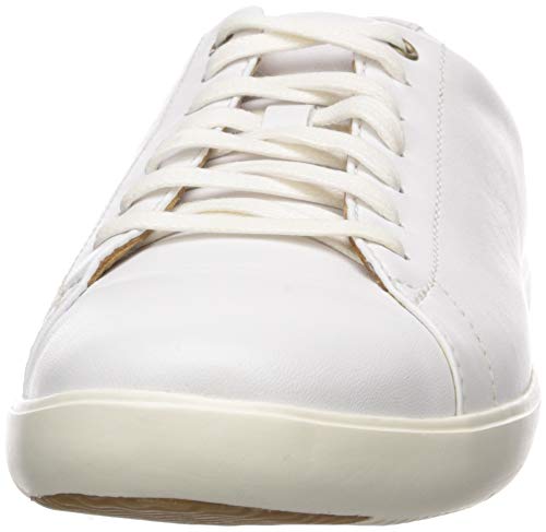 Cole Haan womens Grand Crosscourt Sneaker, Bright White Leather/Optic White, 8 US