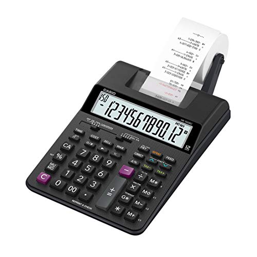 Casio HR-100RC Mini Desktop Printing Calculator, New (HR-100RC)