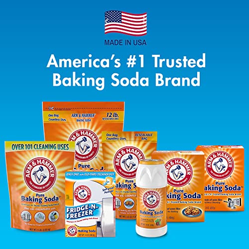 Arm & Hammer Baking Soda, 1 Pound (Pack of 12)