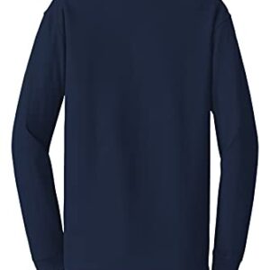 Port Authority Port Authority Long Sleeve Core Classic Polo L River Blue Nvy