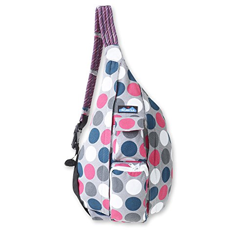 KAVU Original Rope Bag Sling Pack with Adjustable Rope Shoulder Strap - Got Dots