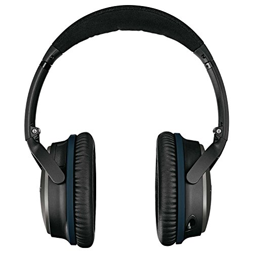 Bose QuietComfort 25 Acoustic Noise Cancelling Headphones for Apple Devices, Black (Renewed)