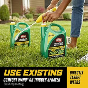 Ortho WeedClear Weed Killer for Lawns: Refill, Won't Harm Grass (When Used as Directed), Kills Dandelion & Clover, 1 gal.