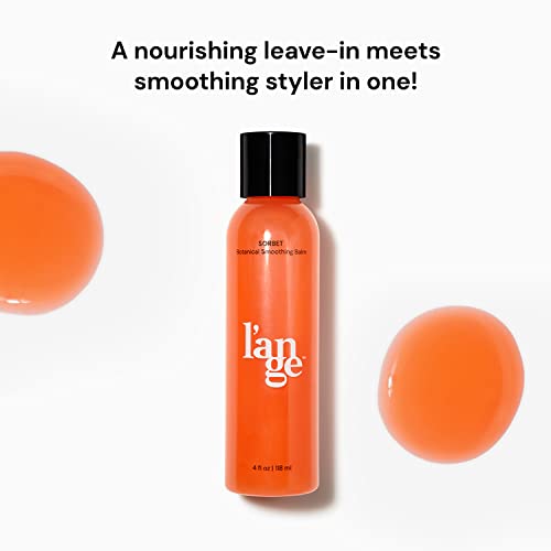 L'ANGE HAIR Sorbet Smoothing Balm | Paraben-Free Biotin Leave-In Conditioner for Frizzy Hair & Curly Hair Styling | Anti-Frizz Hair Straightening Products