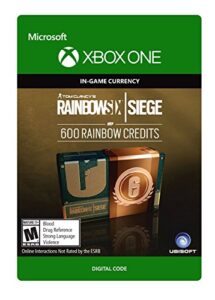 tom clancy's rainbow six siege currency pack 600 rainbow credits - xbox one [digital code]