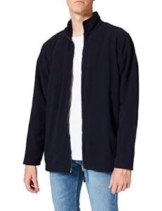 jp 1880 menswear big & tall plus size l-8xl zip front fleece jacket navy blue xxxxxx-large 705552 70