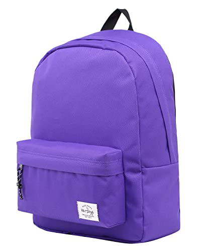 HotStyle SIMPLAY Classic School Backpack Bookbag, Purple