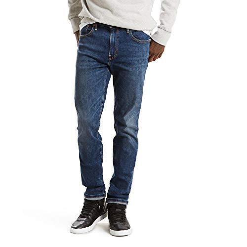 Levi's Men's 502 Taper Fit Jeans (Also Available in Big & Tall), Panda-Advanced Stretch, 36W x 34L