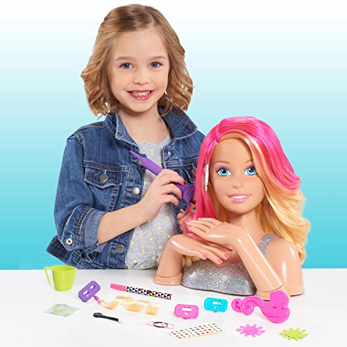 Just Play Barbie Deluxe Styling Head - Blonde