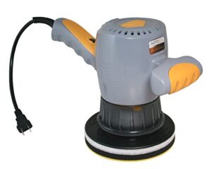 autospa 94009as dual speed 6" professional polisher with 3 bonus bonnets