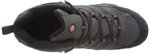 Merrell Men's Moab 2 MID GTX High Rise Hiking Boots, Grey Beluga, 11.5