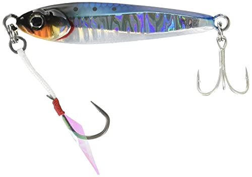 JACKALL Metal Jig Big Backer Jig, 2.7 inches (68 mm), 1.4 oz (40 g), Sardine / Magma Wave Holo