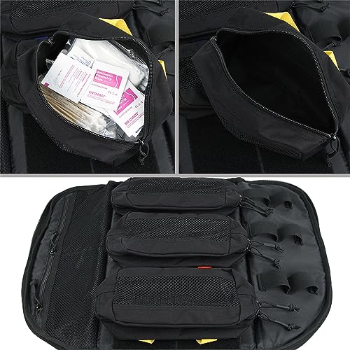 EXCELLENT ELITE SPANKER Medical Backpack Tactical Knapsack Outdoor Rucksack Camping Survival First Aid Backpack(Black)