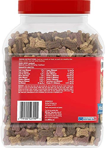 Milk-Bone Mini's Biscuits Flavor Snacks Canister (36 oz. (2 Canisters))