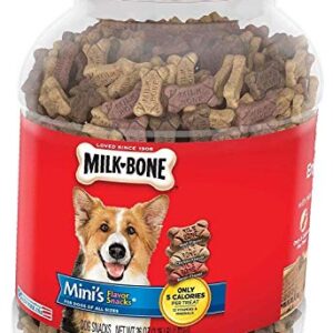 Milk-Bone Mini's Biscuits Flavor Snacks Canister (36 oz. (2 Canisters))