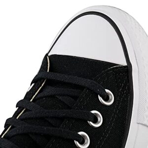 Converse Women's Chuck Taylor All Star Lift Sneakers, Black/White/White, 9 Medium US