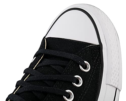 Converse Women's Chuck Taylor All Star Lift Sneakers, Black/White/White, 9 Medium US