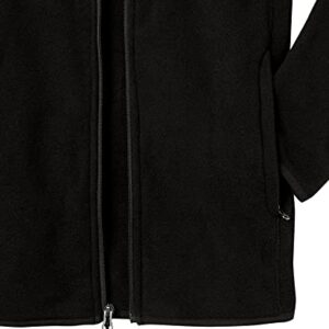 Amazon Essentials Men's Full-Zip Polar Fleece Jacket (Available in Big & Tall), Black, Small