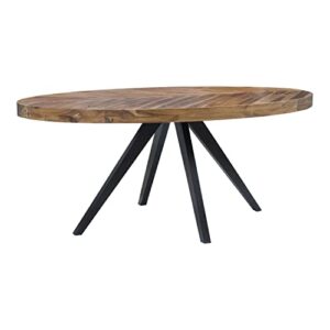 Moe's Home Collection Parq Acacia Wood Oval Dining Table