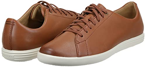 Cole Haan mens Grand Crosscourt Ii Sneaker, Tan Leather Burnsh, 10.5 US