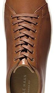 Cole Haan mens Grand Crosscourt Ii Sneaker, Tan Leather Burnsh, 10.5 US