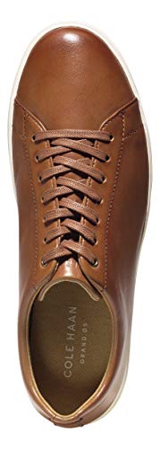 Cole Haan mens Grand Crosscourt Ii Sneaker, Tan Leather Burnsh, 10.5 US